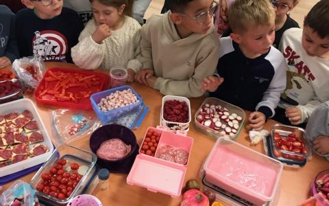 La couleur des aliments