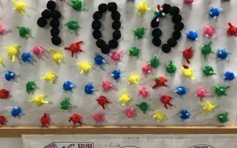 Les 100 premiers jours d'école