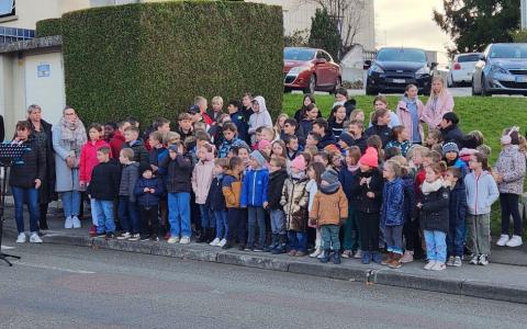 Comémoration du 11 Novembre 2025 à Orchamps - Vennes