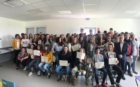 Cérémonie de remise du DNB